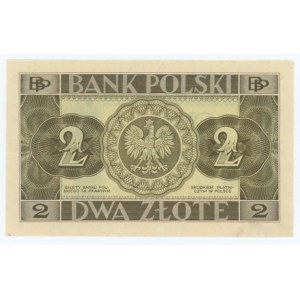 2 zloty 1936 - without series and subprint