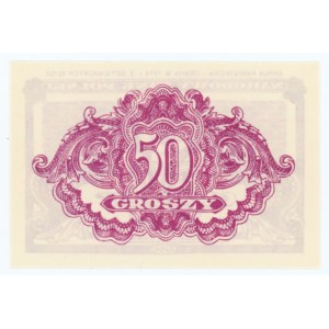 50 groszy 1944 - reprint 1974