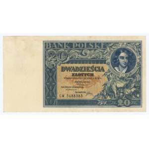 20 Zloty 1931 - CW-Serie - RARE SERIE