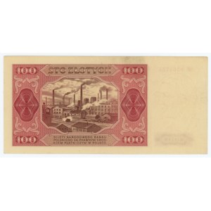 100 złotych 1948 - seria AW