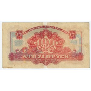 100 złotych 1944 obowiązkowe - seria EM