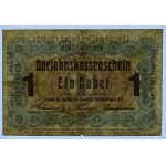POSEN/POZNAŃ - 1 ruble 1916 Short Clause