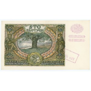 100 Zloty 1934 - BZ-Serie - falscher Nachdruck