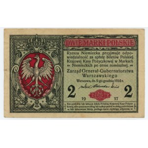 2 Polnische Marken 1916 - Allgemein - B