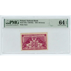 50 groszy 1944 - PMG 64 EPQ