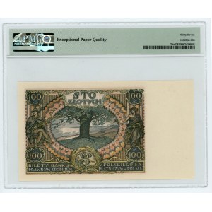 100 złotych 1934 - seria CP - PMG 67EPQ