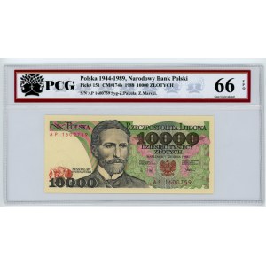10.000 PLN 1988 - AP - PCG 65 EPQ