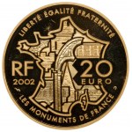 FRANCJA - 20 euro 2002 Mont Saint Michel