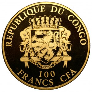 KONGO - 100 franków 2020 - PRAY FOR US Johannes Paulus II - 1920-2020