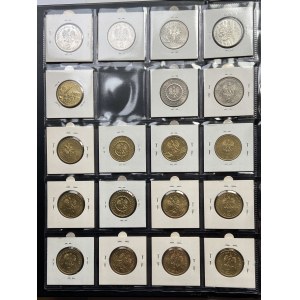 Kompletny zestaw monet 2 złotowych 1995-2014 w albumie
