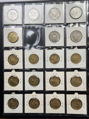 Kompetny zestaw monet 2 złotowych 1995-2014 w albumie