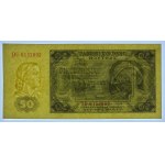 50 złotych 1948 - seria DU