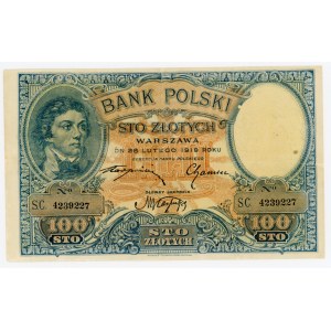 100 złotych 1919 - S.C.