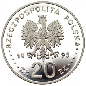 20 złotych 1995 - 50. rocznica Powstania ONZ