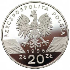 20 złotych 1996 - Jeż