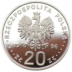 20 Zloty 1996 - Millennium der Stadt Gdańsk