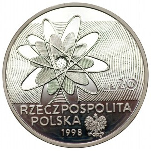 20 złotych 1998 - 100-lecie Odkrycia Polonu i Radu