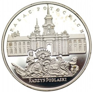 20 złotych 1999 - Pałac Potockich w Radzyniu Podlaskim