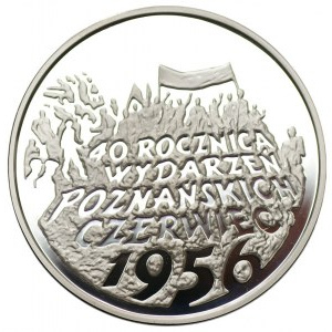 10 zl 1996 - 40. Jahrestag der Ereignisse von Poznan