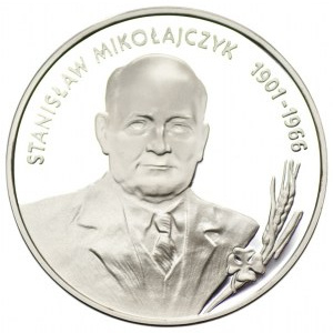 10 złotych 1996 - Stanisław Mikołajczyk