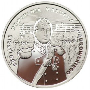 10 złotych 1996 - 100-lecie Mazurka Dąbrowskiego