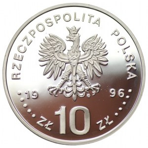 10 złotych 1996 - 100-lecie Mazurka Dąbrowskiego