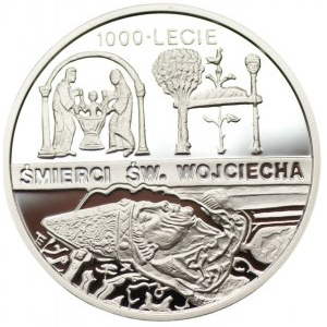 10 gold 1997 - 1000th anniversary of the death of St. Adalbert.