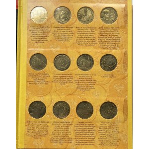 Zwei-Zloty-Münzen 2007-2014 in speziellen Alben