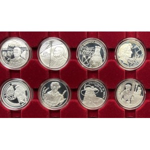 10 złotych 1999 - zestaw 8 sztuk