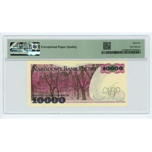 10.000 złotych 1987 - seria A - PMG 66 EPQ