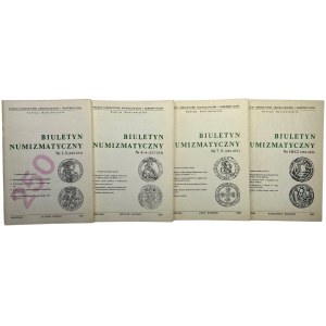 Numismatic Bulletin 1989 - issues 1-12 - 4 pieces