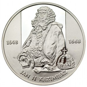 10 Gold 2000 - Johannes II. Kasimir - Halbfigur
