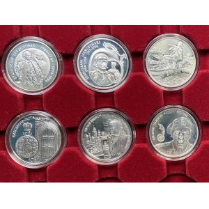 10 złotych 2003 - zestaw 6 sztuk