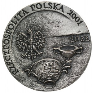 20 złotych 2001 - Szlak Bursztynowy