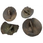 GERMANY / POLAND - coat buttons 19th century. - 4 pieces