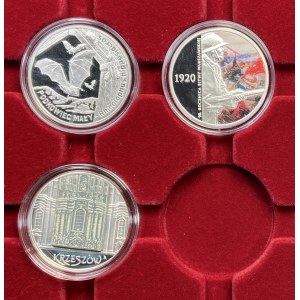 20 złotych 2010 - zestaw 3 sztuk