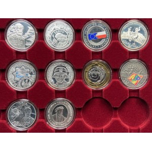 10 złotych 2004 - zestaw 10 sztuk