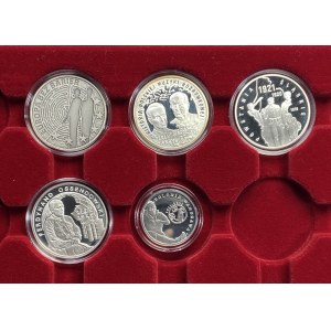 5, 10 złotych 2011 - zestaw 10 sztuk
