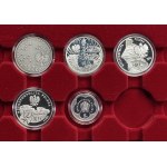 5, 10 złotych 2011 - zestaw 10 sztuk