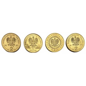 2 gold 1996 - set of 4 pieces