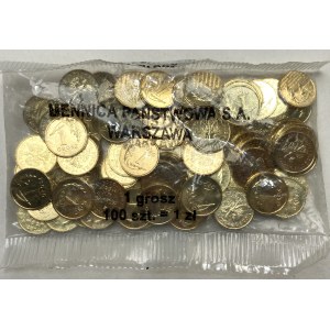 1 Penny 2004 - postfrischer Beutel mit 100 Stück