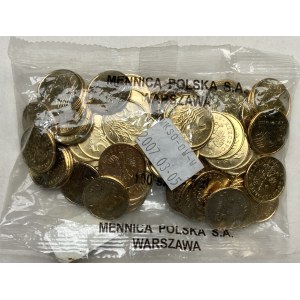 5 pennies 2007 - mint bag 100 pieces