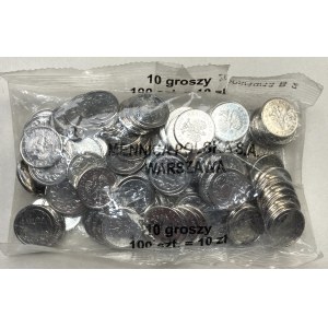 10 pennies 2008 - mint bag 100 pieces