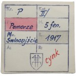 5 fenigów 1917 Świnoujście - ex Kałkowski