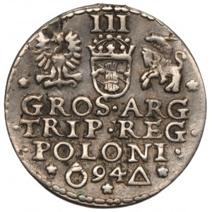 Sigismund III. Vasa - Trojak 1594 Malbork