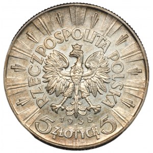 5 Gold 1938 Józef Piłsudski