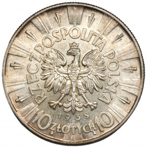 10 Gold 1938 Józef Piłsudski