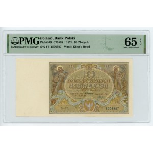 10 gold 1929 - FF series - PMG 65 EPQ