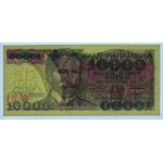 10 000 złotych 1988 seria BC - banknot z autografem projektanta Andrzeja Heidricha - PMG 64