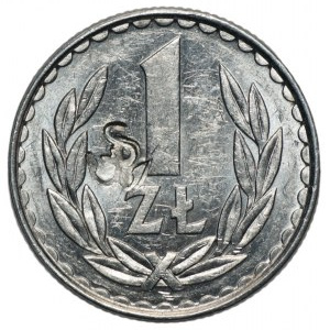 1 złoty 1982 - Solidarność Walcząca
